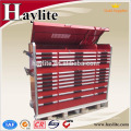 Heavy duty modular tool cabinet with 33 drawers